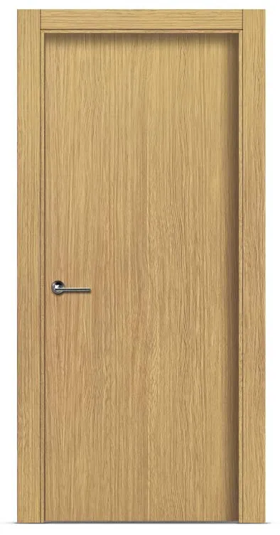 Puerta de madera vinilica roble
